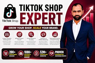 setup and manage tiktok shop influencer marketing, affiliate creators outreach