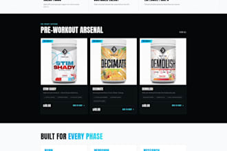 design a high converting wix or squarespace website for your brand