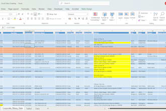 clean excel data and formatting