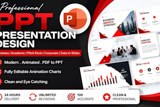do professional powerpoint presentation and slides