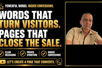 write landing page copy that converts