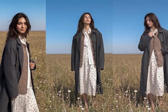 fashion apparel ai photography with realistic ai models