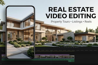 professionally edit real estate videos and property walkthroughs