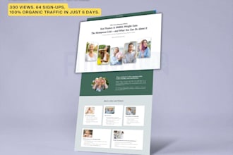 build a high converting webinar funnel and landing page