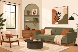 create ai interior design concepts and digital art