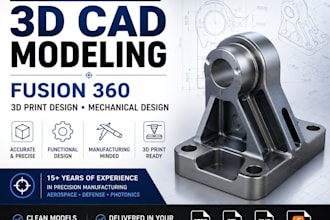 create professional 3d cad models in fusion 360