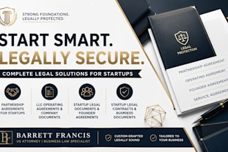 draft a custom business partnership agreement or joint venture