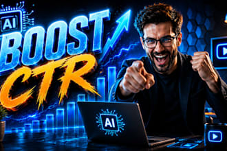 design trending ai tech youtube thumbnails that boost clicks