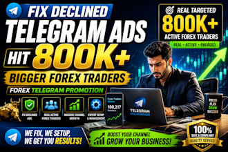 fix declined telegram ads hit 800k bigger forex traders forex telegram promotion