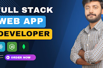 be your full stack developer for react node mongodb web apps