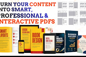 design annual report, white paper and corporate PDF