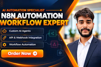 build n8n ai agent, ai automation and ai workflow automation