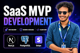 build your saas mvp with nextjs, postgresql and stripe