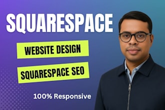 create professional squarespace website with squarespace seo