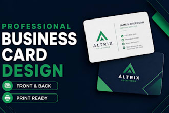 make modern cards and business cards