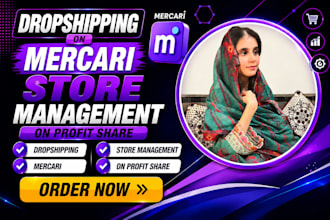 mercari dropshipping on profit share