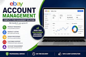 manage ebay account professionally