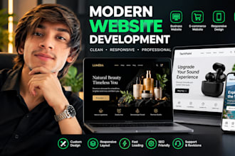 build modern business websites