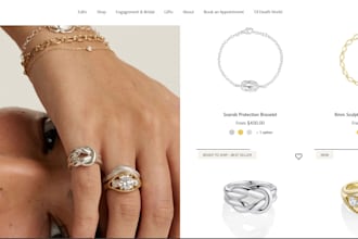 design jewelry shopify store, jewelry website, necklace store, wristwatch store