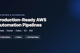 automate AWS workflows with lambda, docker and celery