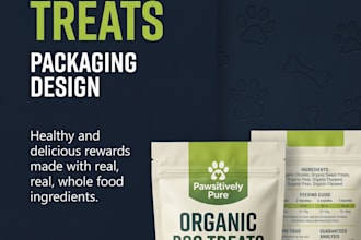 design professional product packaging and labels