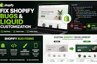 fix shopify bugs and customize your theme with liquid