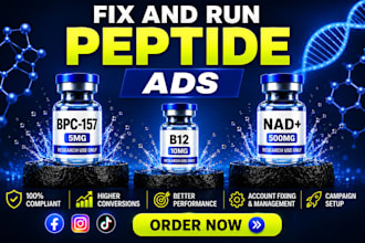 fix peptide ads issues and run compliant peptide marketing