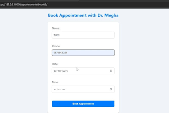 develop python web applications using django and react