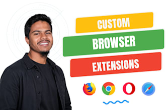 build any browser extension for chrome firefox or edge