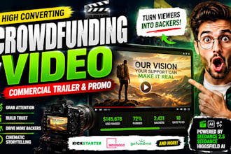 do cinematic crowdfunding video commerical trailer, promo seedance 2 5