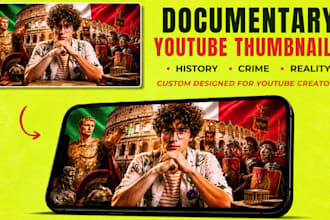 design viral documentary youtube thumbanils