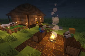 build your requsted builds in minecraft survival
