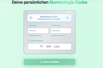 create your personal german numerology and life path reading