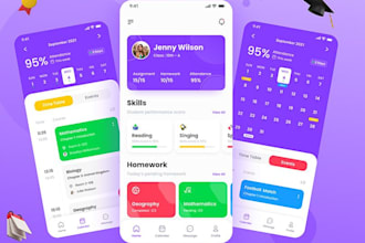 develop elearning app, online course app, educational app, edtech app, lms app