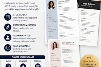 create a resume or CV