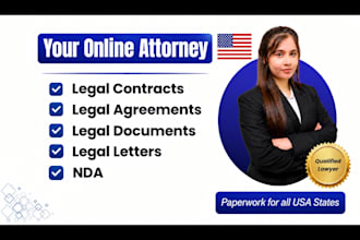 draft legal contract, legal agreement, legal document, and legal review