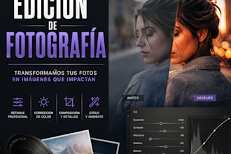 edición de fotografia y retoque profesional