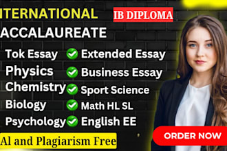 do your ib extended essays and ib ias for sl and hl