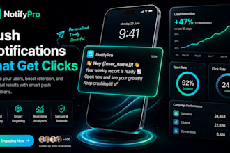 write high converting app push notifications