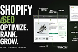 optimize your shopify store for better google rankings and traffic