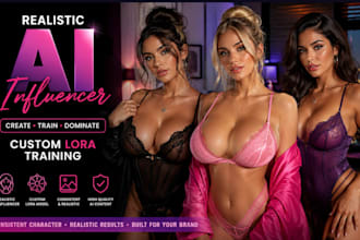 create ai nsfw krea2 lora training ai influencer for onlyfans fanvue ai model