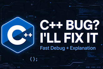 debug and fix your cpp code and explain the error