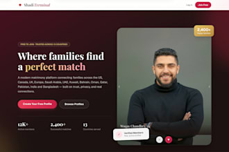 design and build a modern responsive website for your business