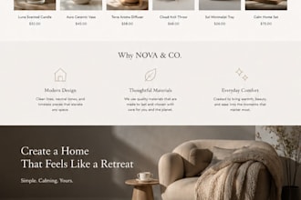 design and optimize your shopify into marketable site