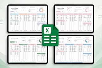 design editable excel google sheets invoice template monthly budget spreadsheet