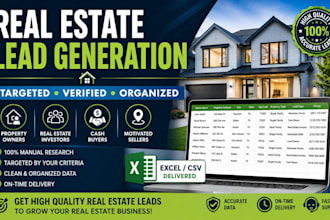 generate targeted real estate leads and property owner leads