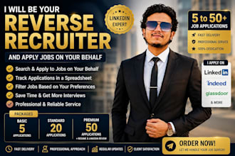 be your reverse recruiter job search assistant and apply jobs