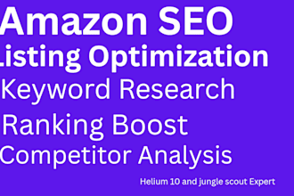 do amazon fba listing optimization and SEO keyword search