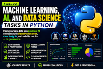build python solutions for ai , data science and analytics