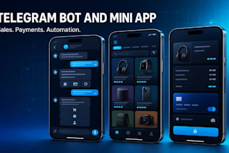 develop a custom telegram bot or mini app